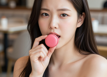 달콤함에 당황한 순간