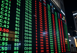 KOSPI 200 주요 종목 종가 및 등락 현황