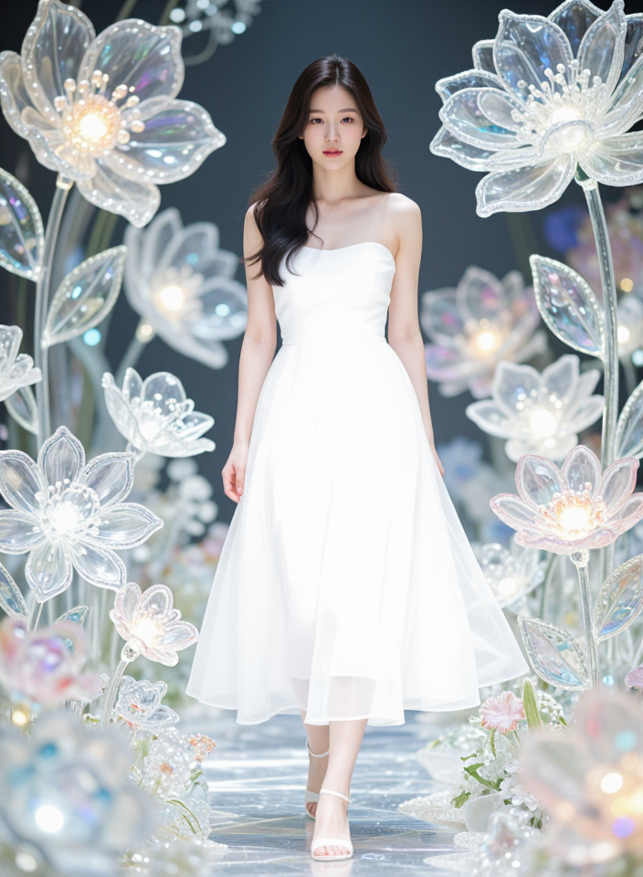 유리 꽃의 정원