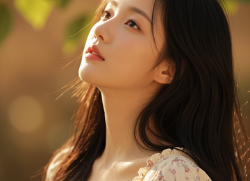 황금빛 오후의 햇살