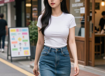 트렌디한 거리의 감성