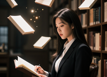 떠다니는 책의 도서관