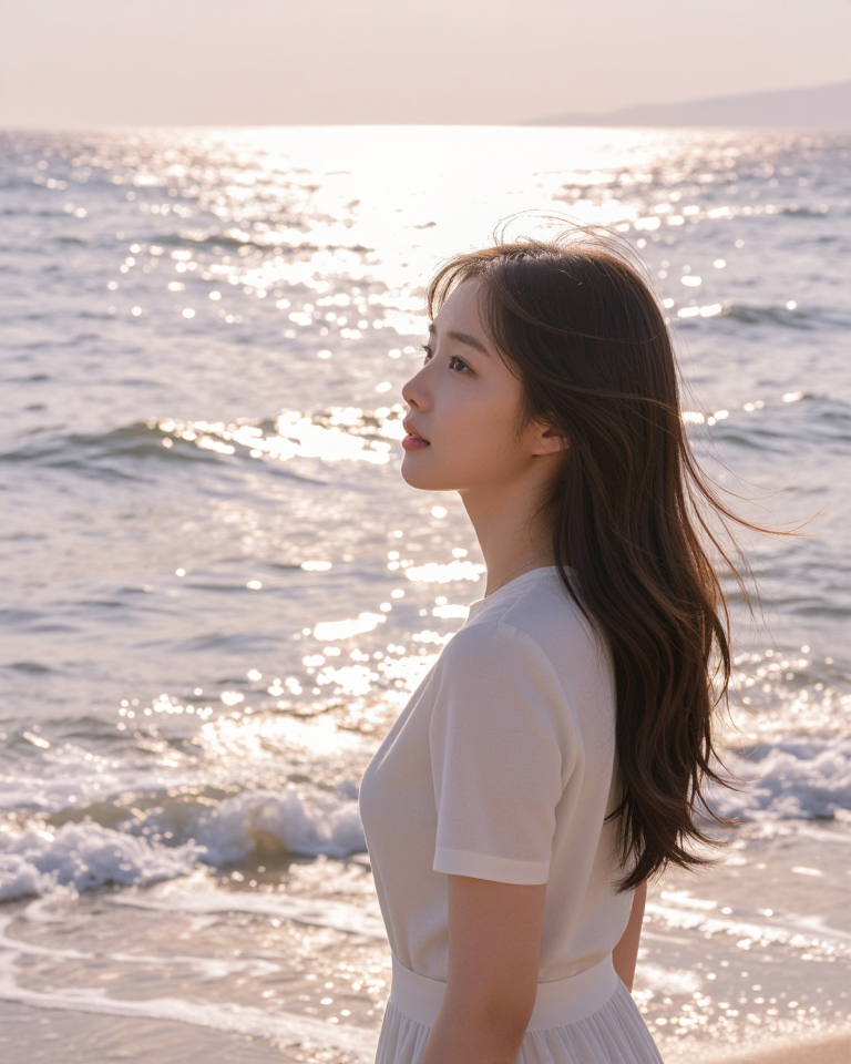 윤슬이 반짝이는 오후