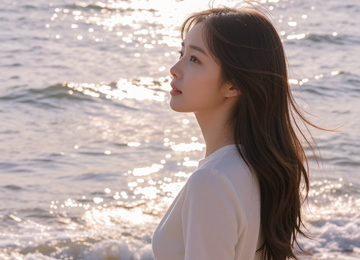 윤슬이 반짝이는 오후