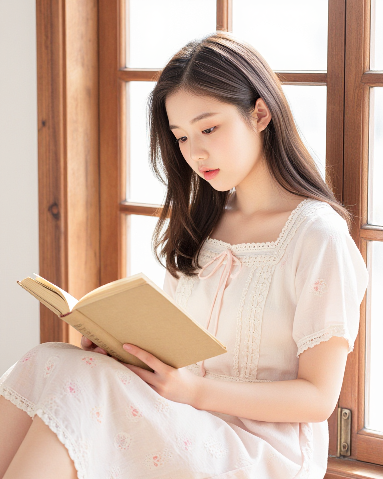 창가에서 읽는 책