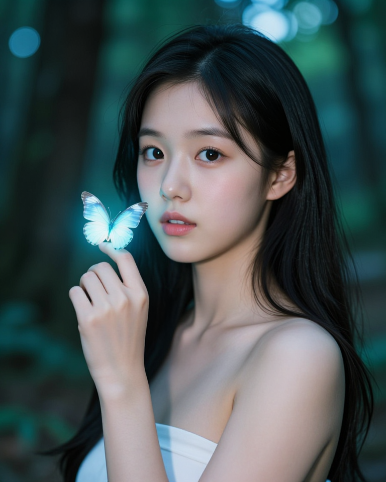 반딧불이와 소녀