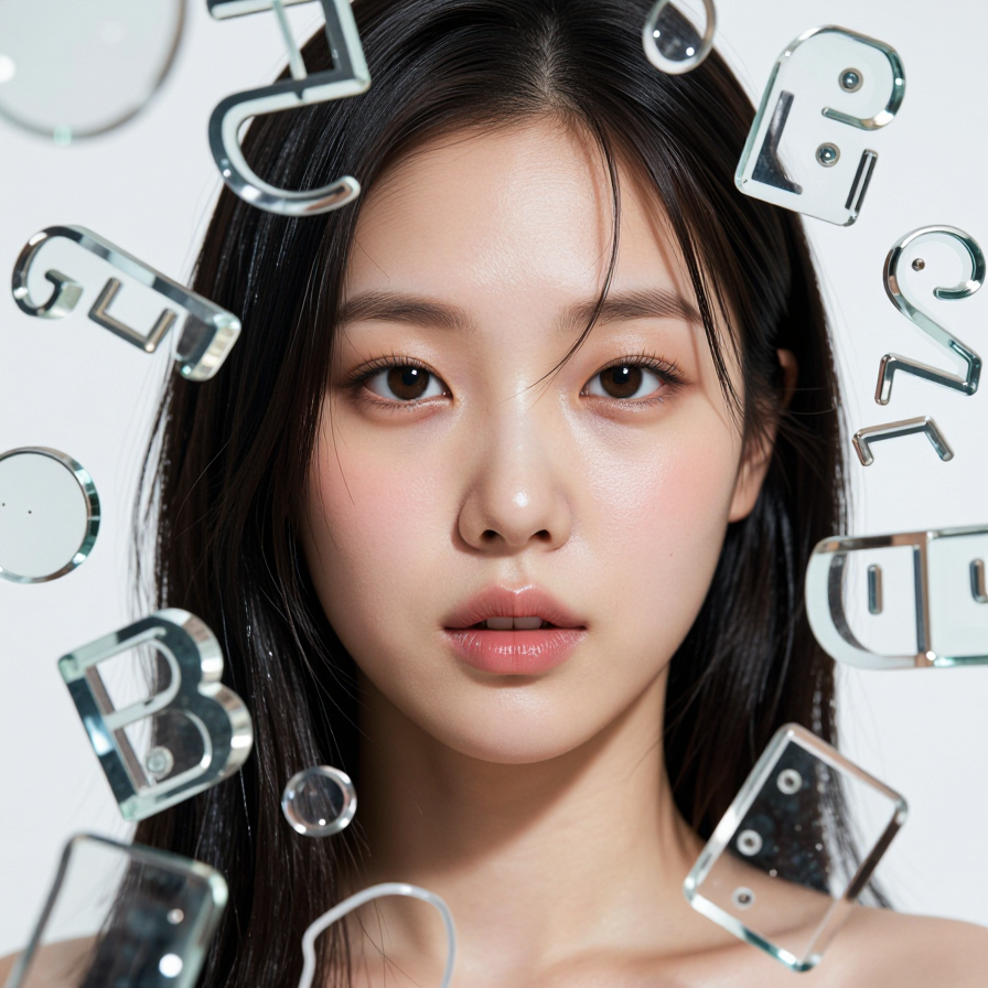 유리 파편의 문장