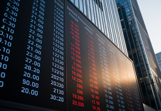 코스피(KOSPI) 지수, 전일 대비 175.30포인트 하락하며 6,613.58로 개장