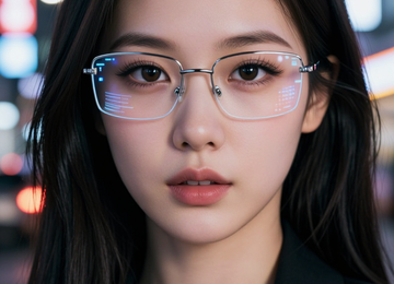 미래형 안경