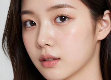 수분을 품은 눈빛