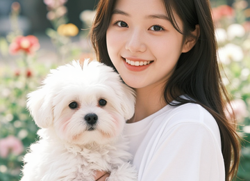 햇살 아래 우리 둘