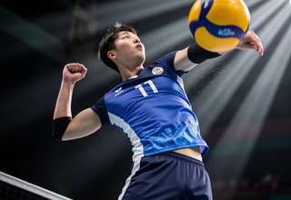 아시안게임 남자 배구 8강전, 대한민국 대표팀 이란에 접전 끝 패배