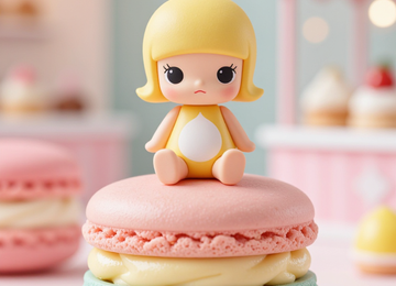 디저트 속 인형