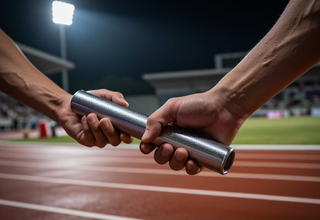 아시안게임 남자 4x100m 계주, 실격 판정 번복되며 결승 진출 확정