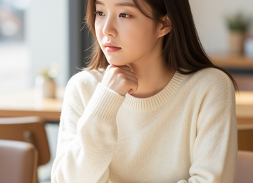 카페에서의 멍 때리기