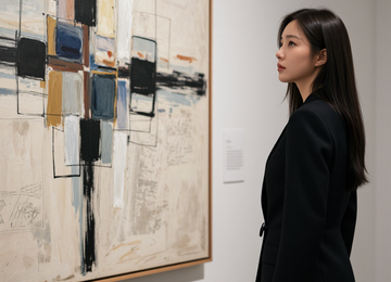 전시회에서의 조우