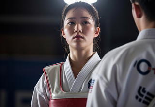 아시안게임 쿠라시 종목 한국 첫 금메달, 김민영의 승리