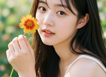 꽃과 소녀