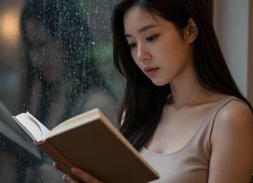 비 오는 오후의 독서