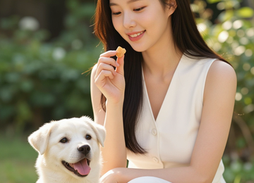 평온한 오후의 간식 시간