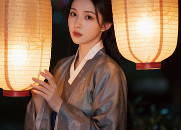 등불을 든 소녀
