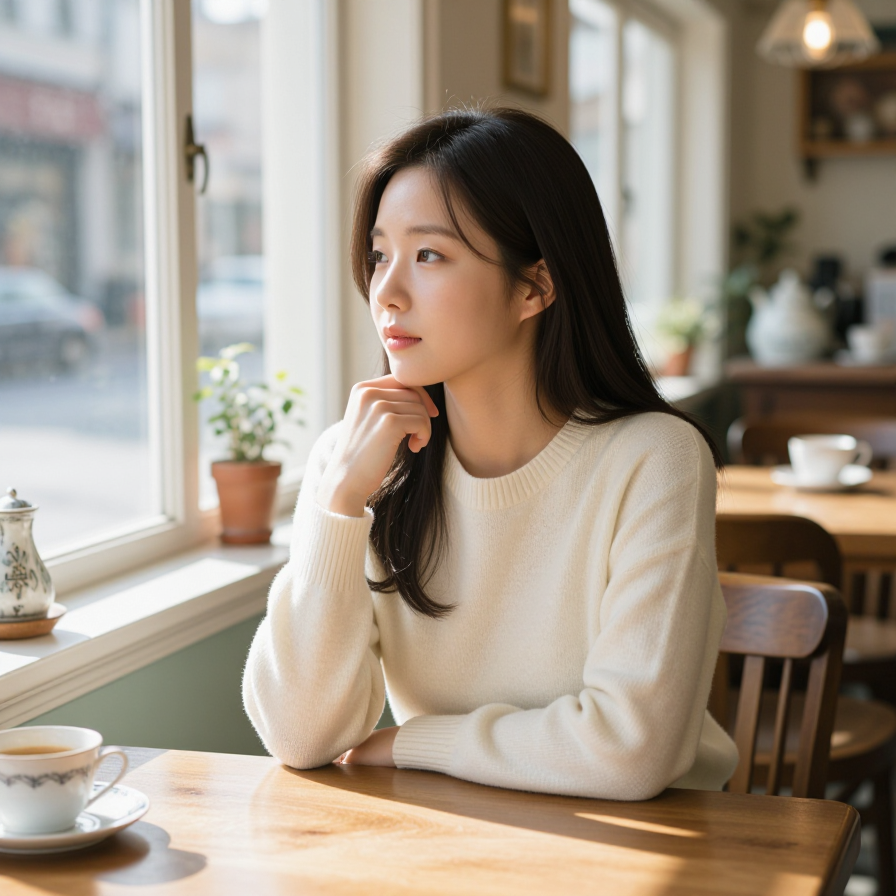 오후의 카페 산책