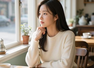 오후의 카페 산책