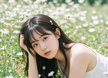 꽃밭의 소녀