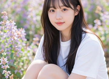 꽃밭의 소녀