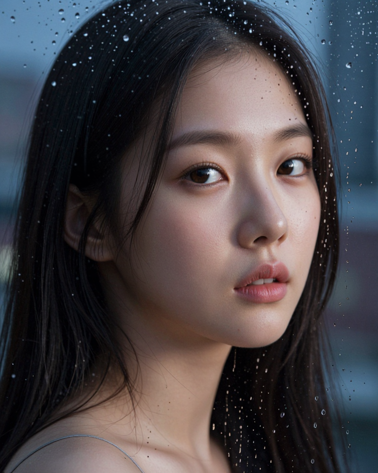 창가에 머문 눈물