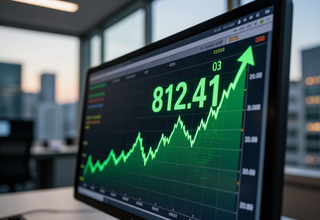 코스닥 상승 소식! 5.62포인트 오르며 812.41로 마감했어요 📈