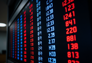 KOSPI 200 주요 종목 종가 현황: 극명하게 갈린 등락의 기록