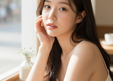 오후의 햇살과 카페