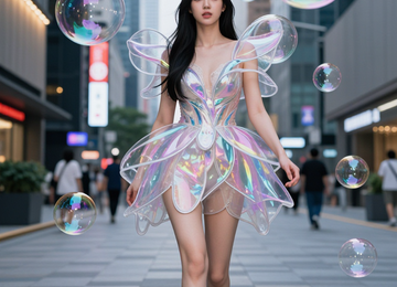 비눗방울 드레스