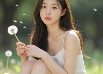 민들레와 소녀