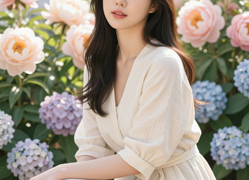 봄날의 꿈꾸는 소녀