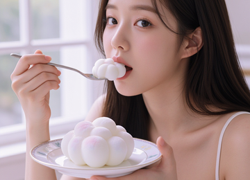 구름을 한 입 베어 물면