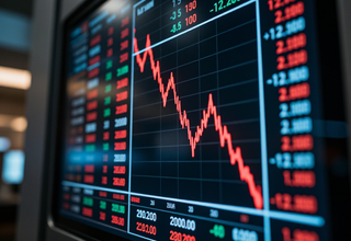 코스피(KOSPI) 6,844.41로 시작, 전 거래일 대비 45.33포인트 하락