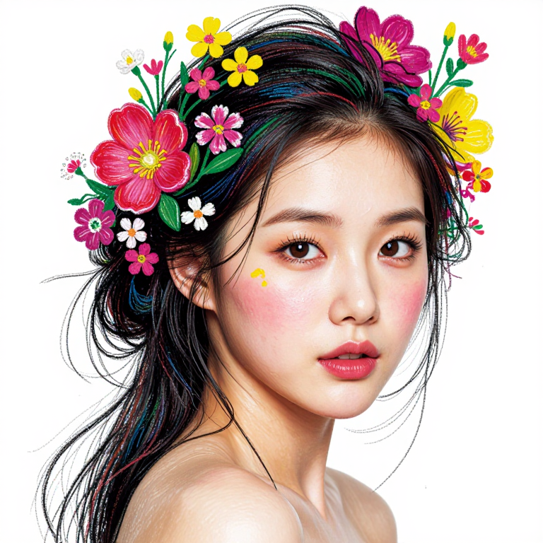 완성된 봄의 요정