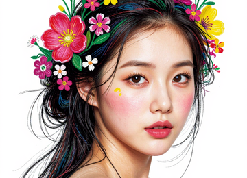 완성된 봄의 요정