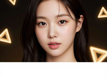 빛을 머금은 삼각형