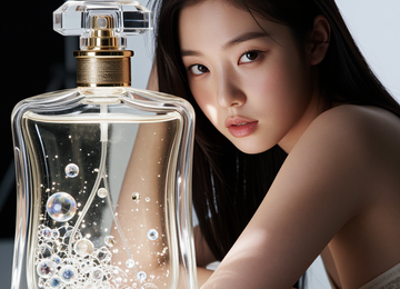 크리스탈 향수 모델