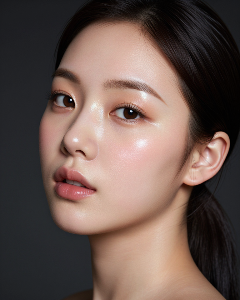 빛나는 진주빛 광채