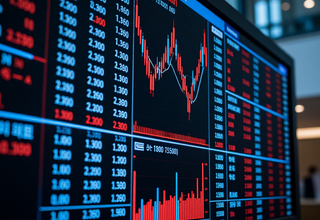 KOSPI 200 주요 종목 종가 및 등락 현황
