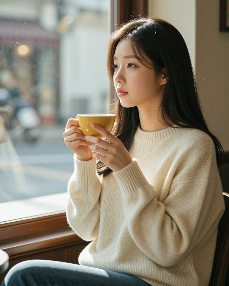 창가 옆의 오후