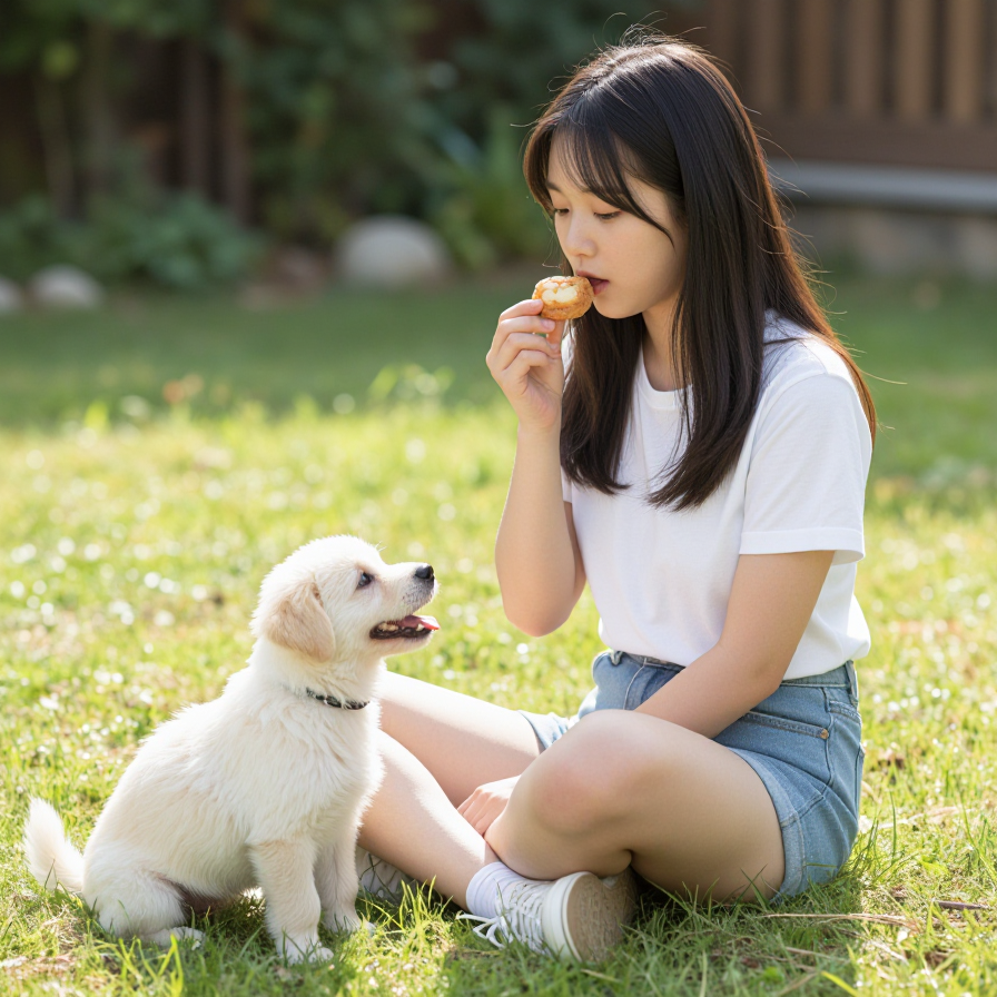 오후의 달콤한 휴식