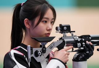 아시안게임 사격 김지은 선수, 여자 50m 소총 3자세에서 값진 동메달 획득