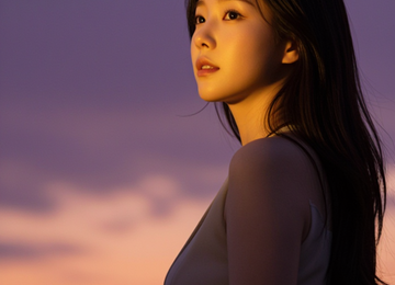 보랏빛 저녁