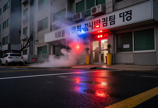 경산 아파트 관리사무소 폭발 의심 사고로 8명 부상