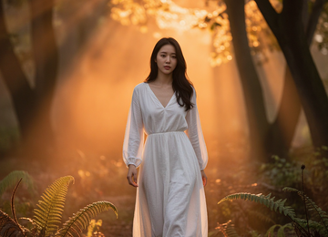 숲속의 황혼